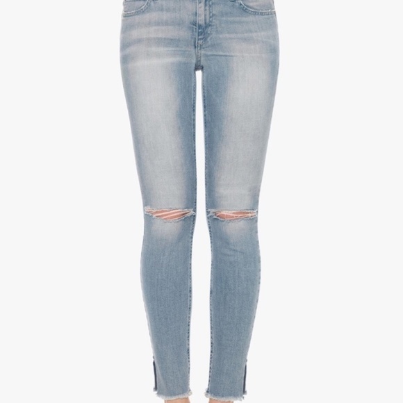 Joe's Jeans Skinny Jeans Flawless Icon Split hem Ankle distressed Light wash - Picture 9 of 16